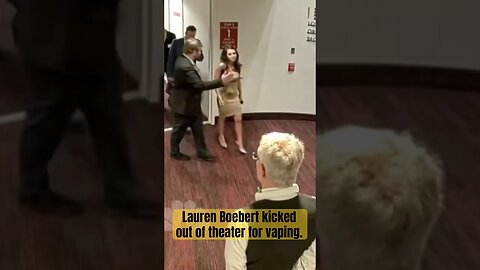 Congresswoman Lauren Boebert gets kicked out of theater during date for vaping. #tmz , #colorado