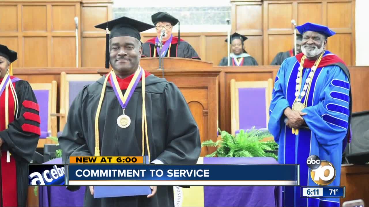 San Diego Bishop's commitment to service