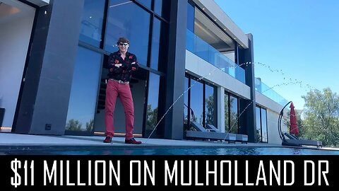 $11.5MILLION MULHOLLAND DRIVE MANSION