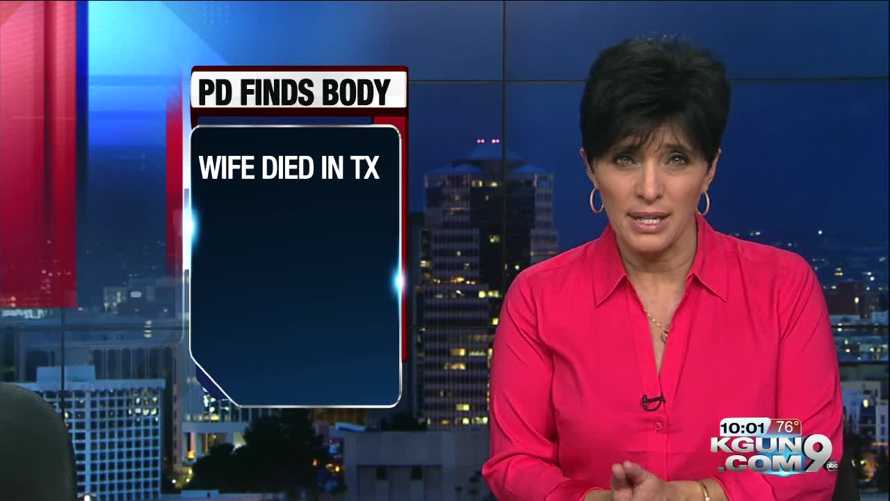 Eloy Police arrest man for driving with wife's dead body for hours