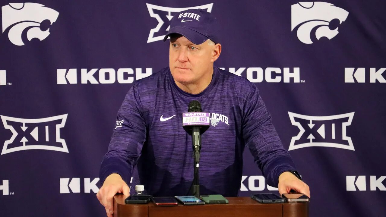 Kansas State Football | Chris Klieman Postgame Press Conference | K-State 59, Baylor 25