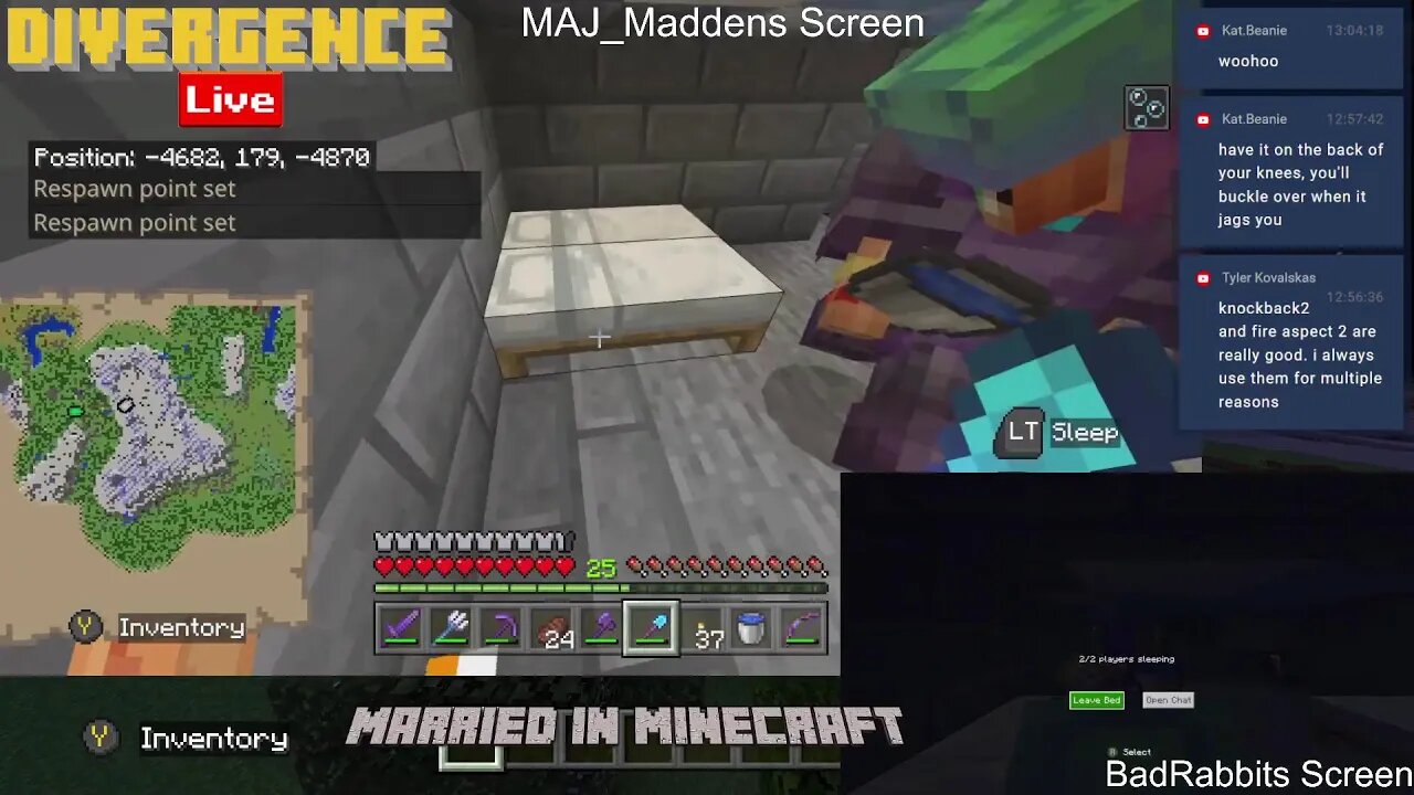 S1, EP46, Snow and Tell!! #MiM on the #DivergenceSMP!