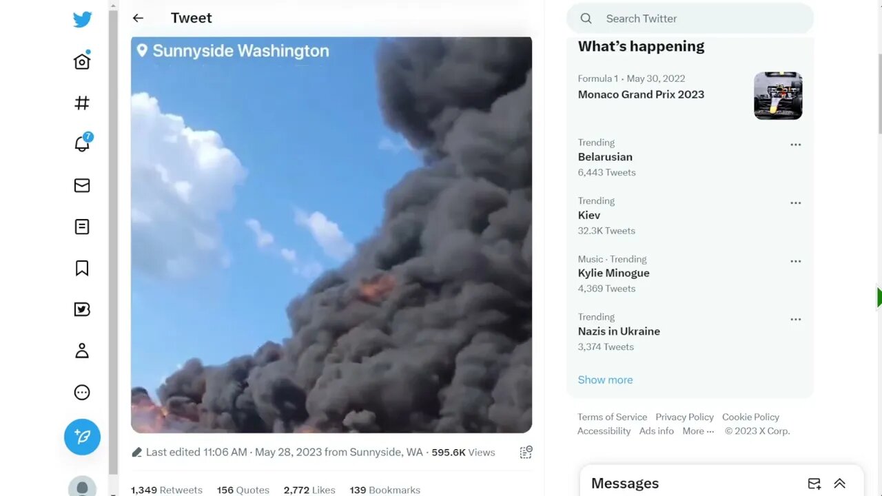 這看起來像蘋果農場的火災嗎？