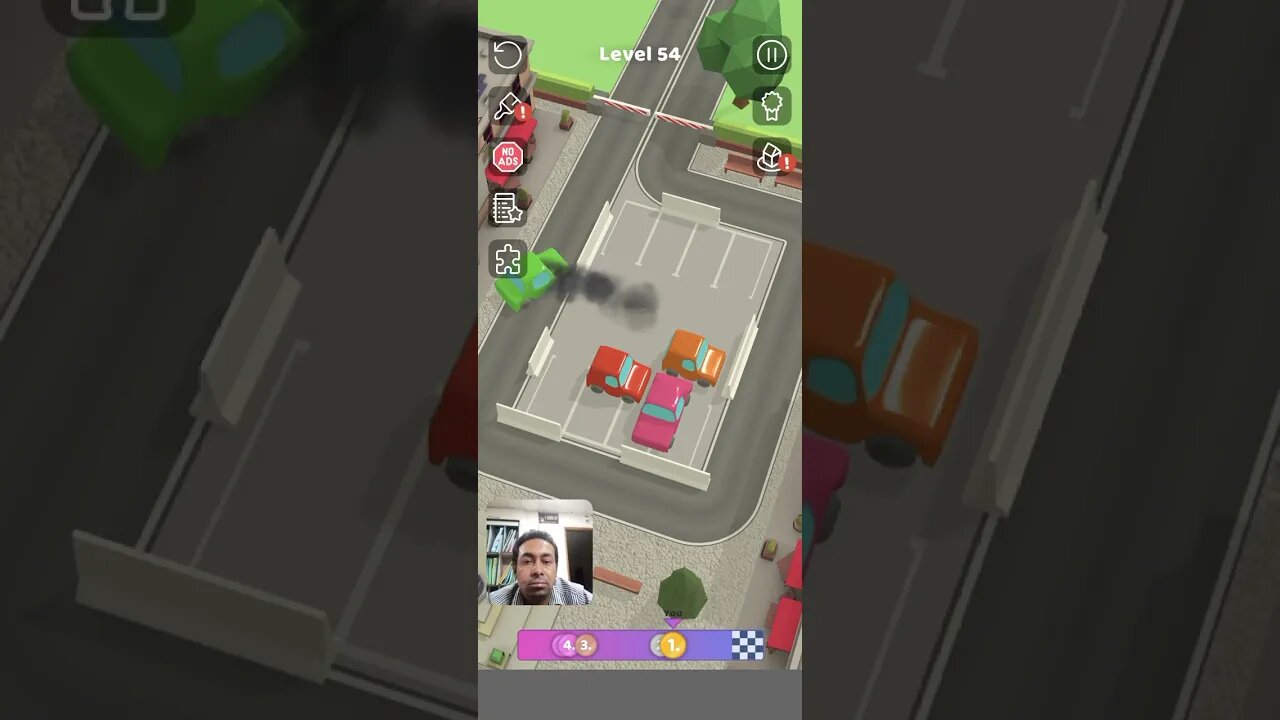 Parking Jam 3D Level 54 #shorts #gameday #gamers #parkingjam3d #game #gameplay