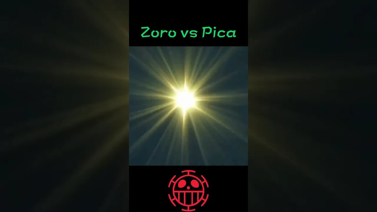 Zoro vs Pica ⚔️🗡😵🥶 One Piece #shorts #short #onepiece