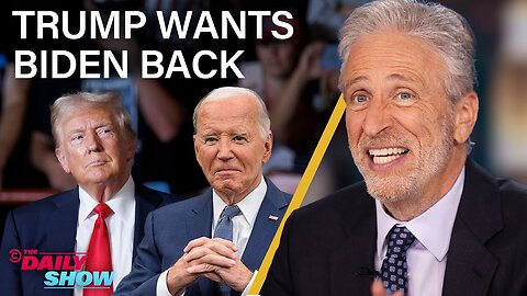 TRUMP WANTS BIDEN BACK, WHY? SEE NEW FRESH NEWS