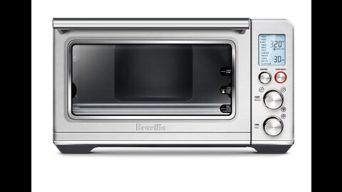 Breville Smart Oven Air Fryer Toaster Oven, Brushed Stainless Steel, BOV860BSS, Medium