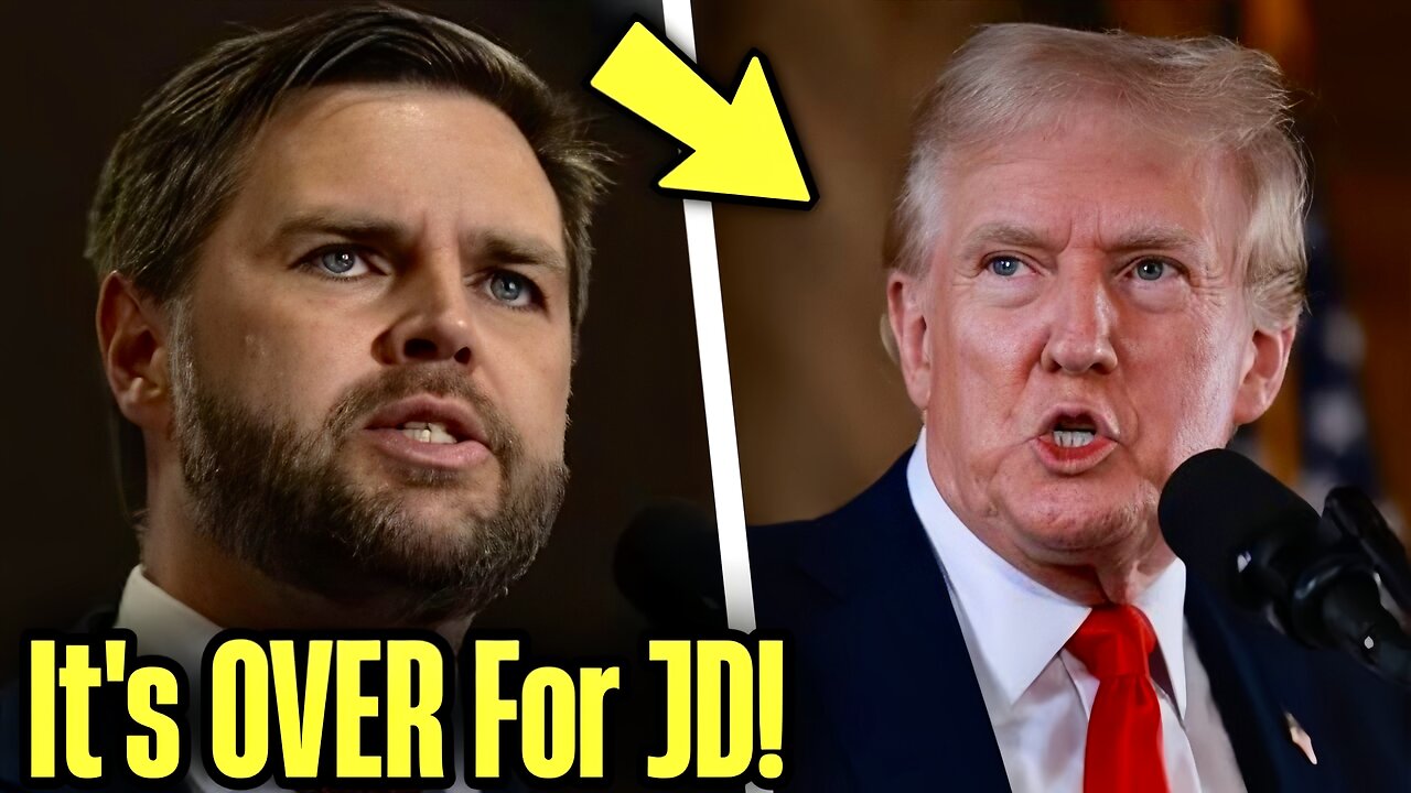 Trump PANICS As New JD Vance LEAK is BEGINNING Of the END!