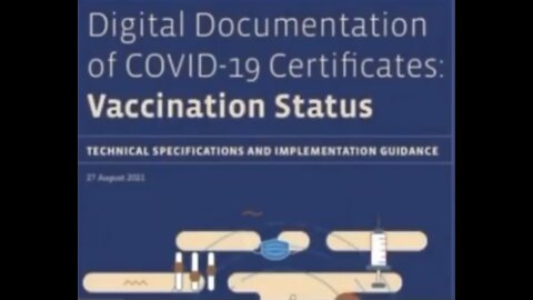 WHO Vaccine Passports - Blockchain