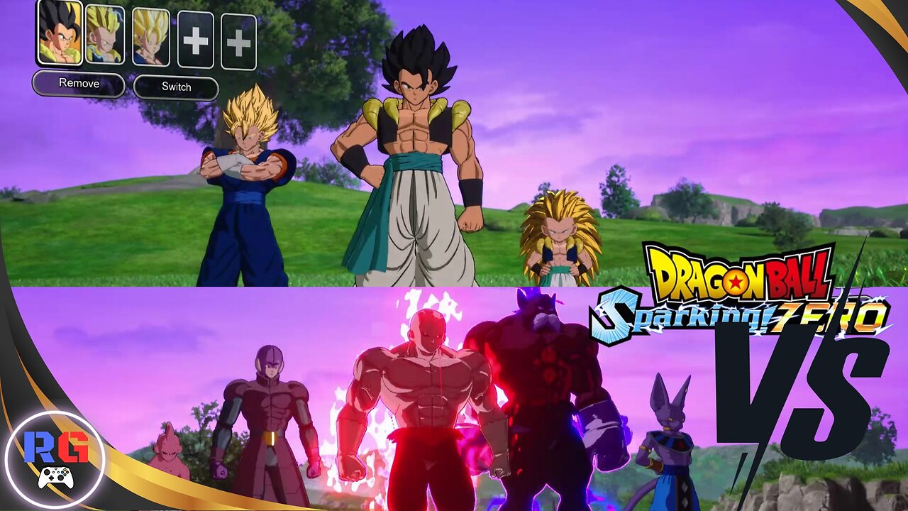 EPIC 3v5 Battle Of Titans! Sparking Zero Gameplay