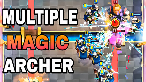 "MAGIC ARCHER GANG WAR: Multiplayer Mayhem Clash Royale"