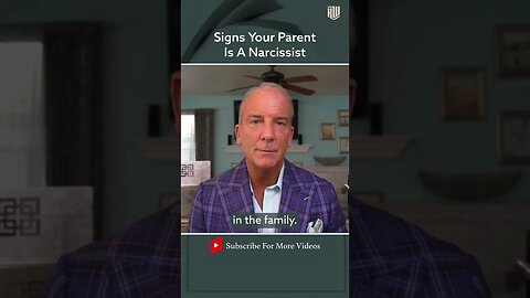 Signs Your Parent is a Narcissist #shorts