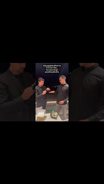IMAN GADZHI GIFTS SNEAKO A ROLEX!