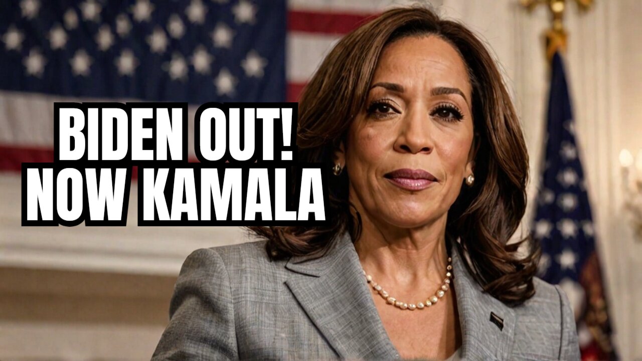 Biden Drops Out! Kamala Takes Over!