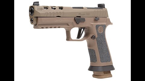 SIG Sauer P320X5 DH3 9mm Pistol 5″ 21rd, Coyote Cerakote