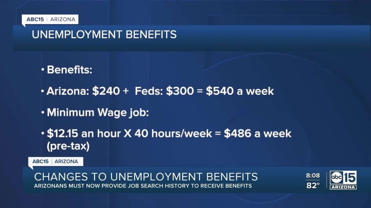 Changes to Arizona unemployment benefits: How to prove your job search history