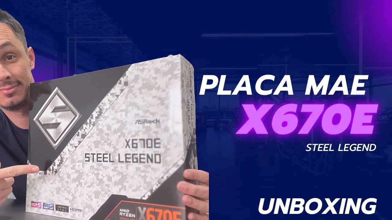 PLACA MAE - ASROCK X670E STEEL LEGEND