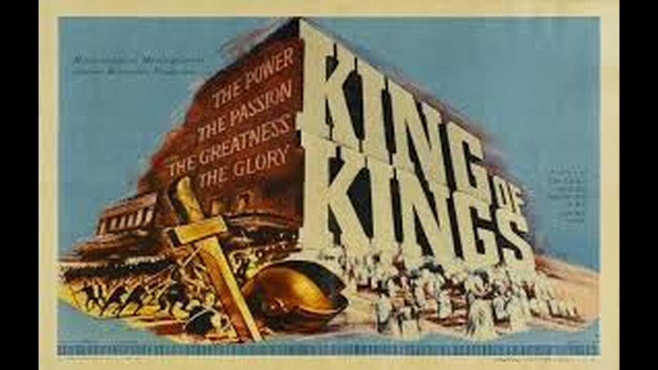 "King of Kings (1961) - The Classic Epic Film - Full Movie - Jeffrey Hunter as Jesus"