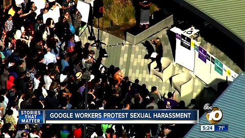 Google workers protest sexual harassment