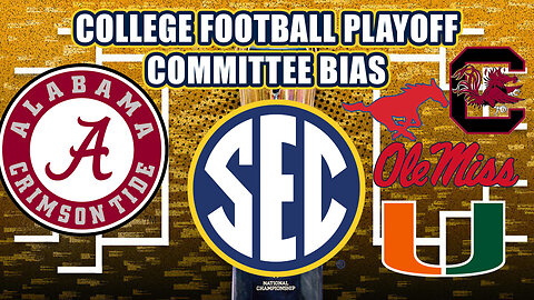 12/3/2024 CFB Playoff Reaction: SEC Biased