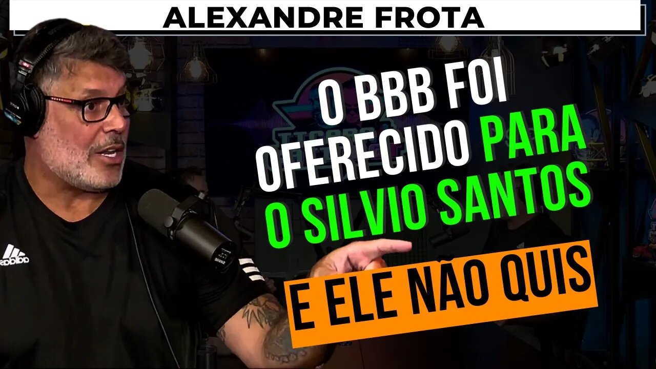 ALEXANDRE FROTA FAZ REVELAÇÃO SOBRE O BBB E SILVIO SANTOS – ALEXANDRE FROTA – TICARACATICAST