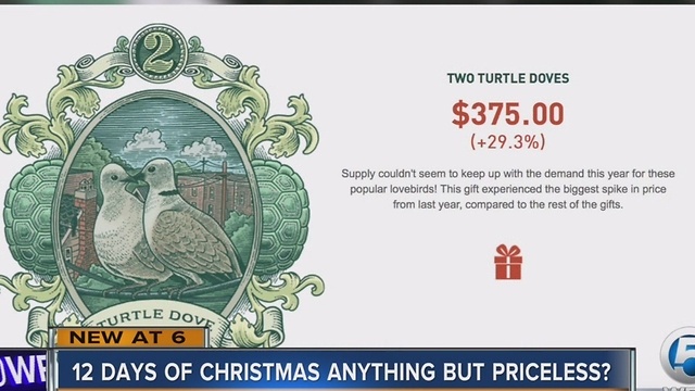 12 Days of Christmas anything but priceless?