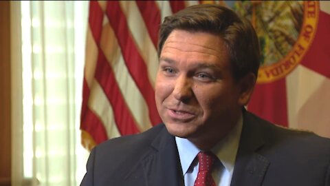 Gov DeSantis Hits Back At Reporter Trying To Smear Him Over 'Brandon Admin' Comment