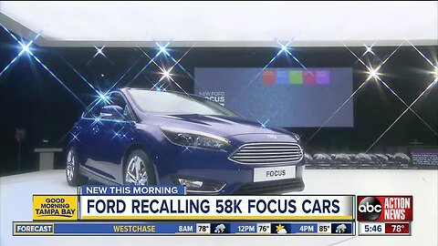 Ford recalling Focus cars that may stall while driving