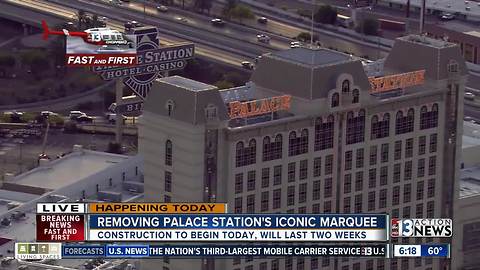 Palace Station removing iconic marquee