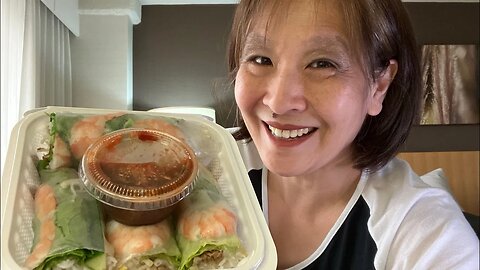 Wanna watch me eat Wednesdays?***ASMR/Mukbang-ish***Searching for Rolls(egg, salad, spring) in YQR