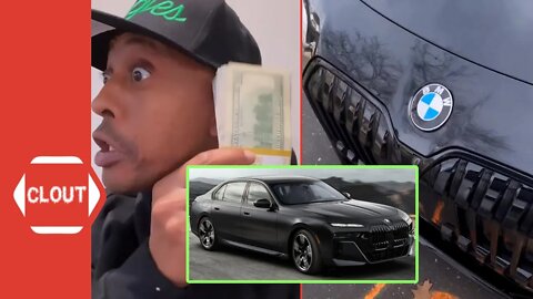 Gillie Da King Shows Off His New $100K 2023 BMW 760i xDrive!