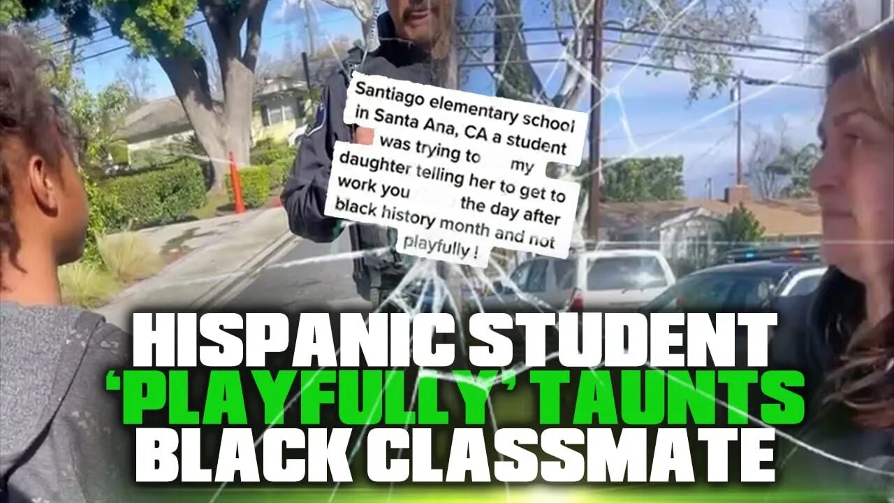 Hispanic Student 'Playfully' Taunts Black Classmate With A Rope At A California School