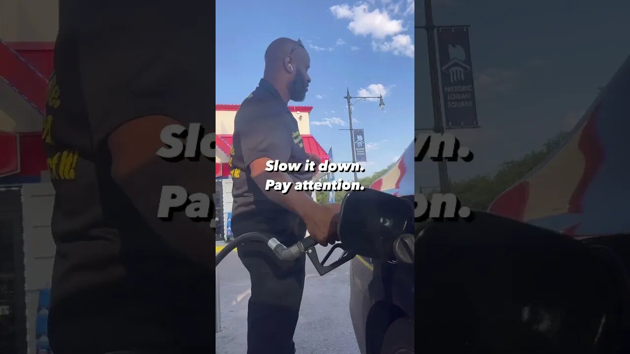 When you’re at the gas pump in Chicago on watch…