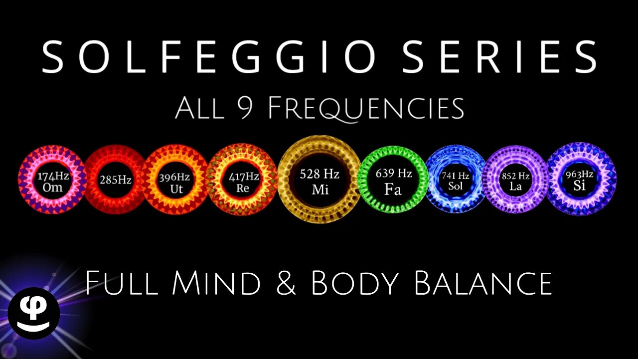 Deep Sleep | All 9 Solfeggio Frequencies | Black Screen