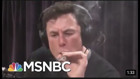 Elon Musk CEO Of Tesla Talks Innovation While Getting High With Joe Rogan | MSNBC | Velshi & Ruhle |