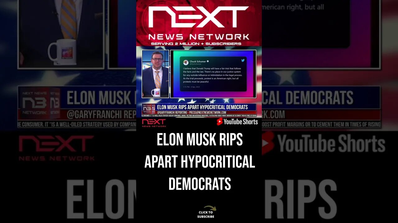 Elon Musk Rips Apart Hypocritical Democrats #shorts