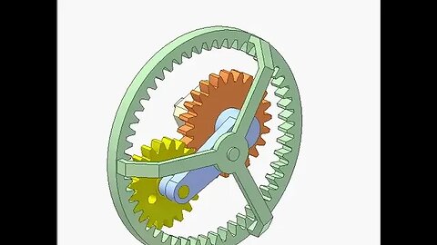 2935 3 gear planetary mechanism B