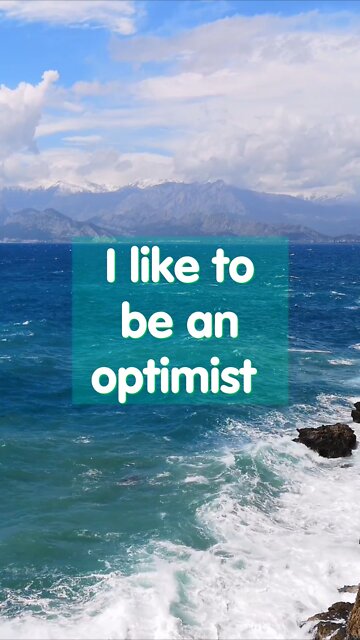 Joke. Optimist