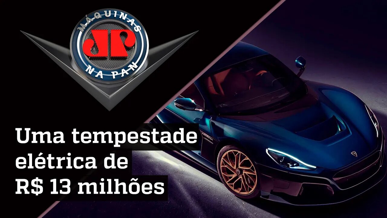 RIMAC NEVERA, o elétrico mais rápido do planeta | MÁQUINAS NA PAN
