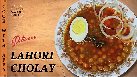 Lahori Cholay | Chana Masala | Chole | Pindi Cholay | Desi Chickpea | Chickpea Stew #CholayLovers