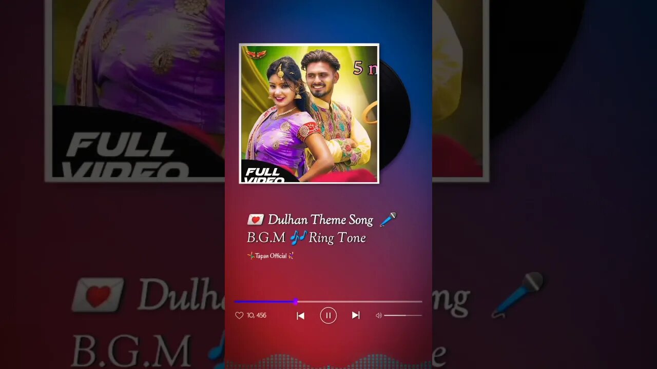 Dulhan Sambalpuri Theme Song Ring Tone #manikemove #shorts #gudia_rani #dulhan #tapan #gati