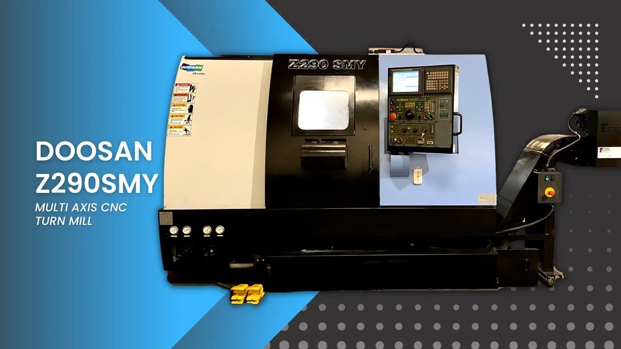 DOOSAN Z290SMY MULTI AXIS CNC TURN MILL SKU 2374 – MachineStation