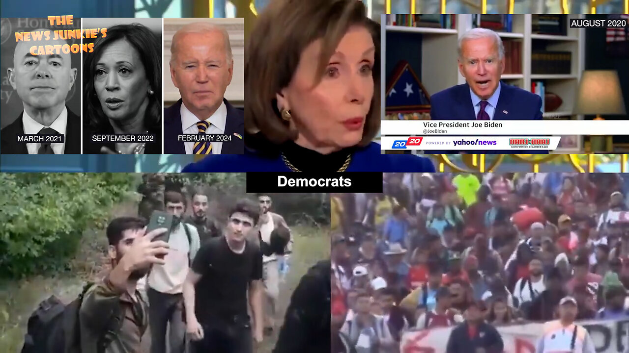 Secured or not secured: Just before the election, Democrats found there was a border crisis for more than 3 years since Biden took office, but somehow it's all Trump's fault.