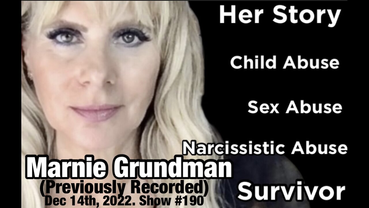 (Previously Recorded)Narcissistic Child Abuse Survivor Marnie Grundman The PeterG Show 12/14/22 #190