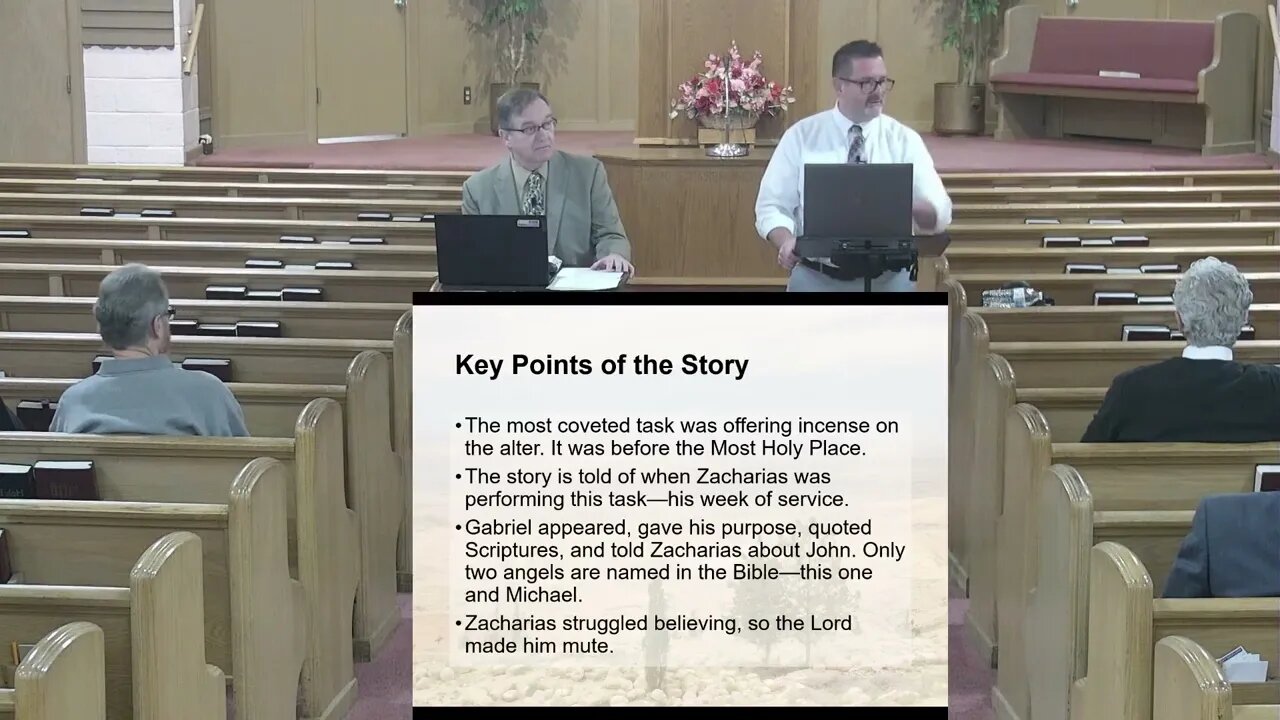 Bible Class Sunday October 23 2022