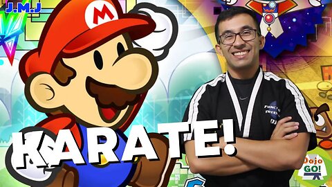 20 Minute Karate For Kids | Paper Mario | Dojo Go!
