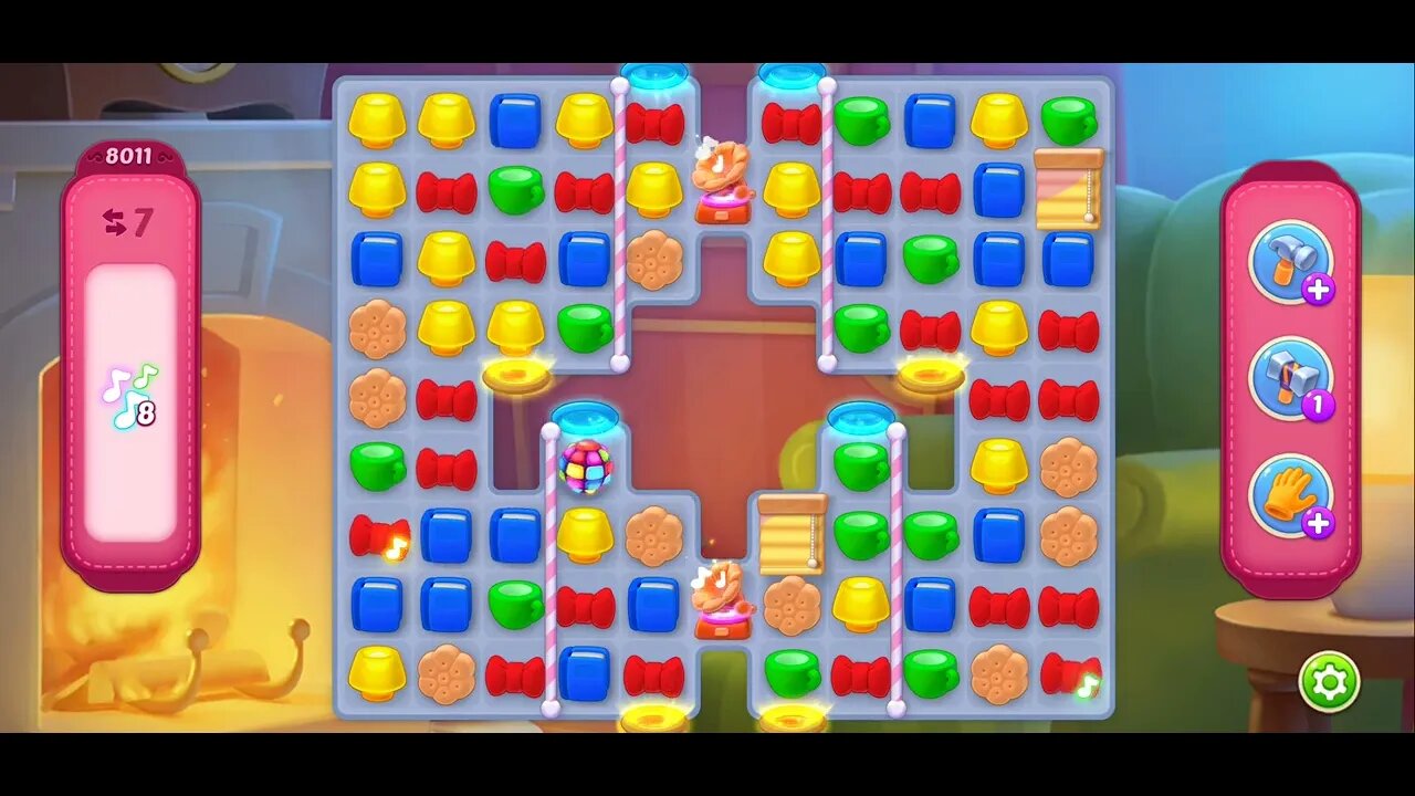Playrix Homescapes Gameplay Walkthrough Level 8011