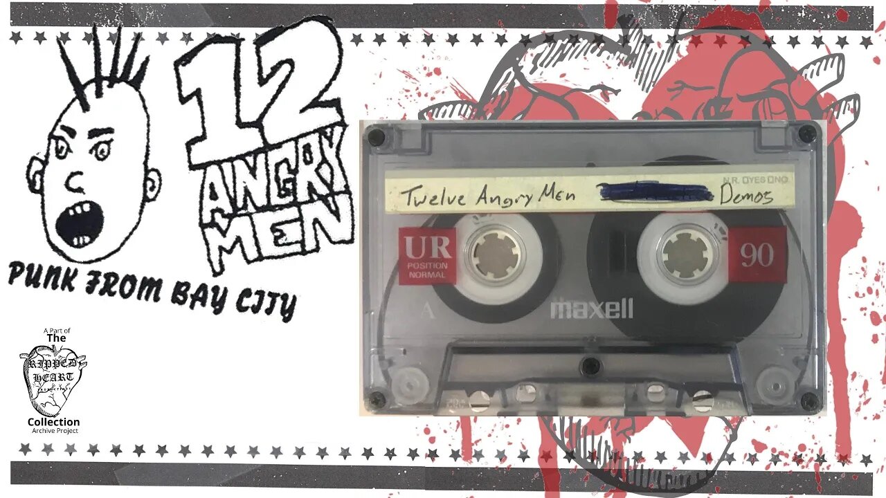 12 Angry Men 🖭 Demo. (Full Tape) Saginaw/Bay City, Michigan hardcore. Stand Firm Christian hXc punk