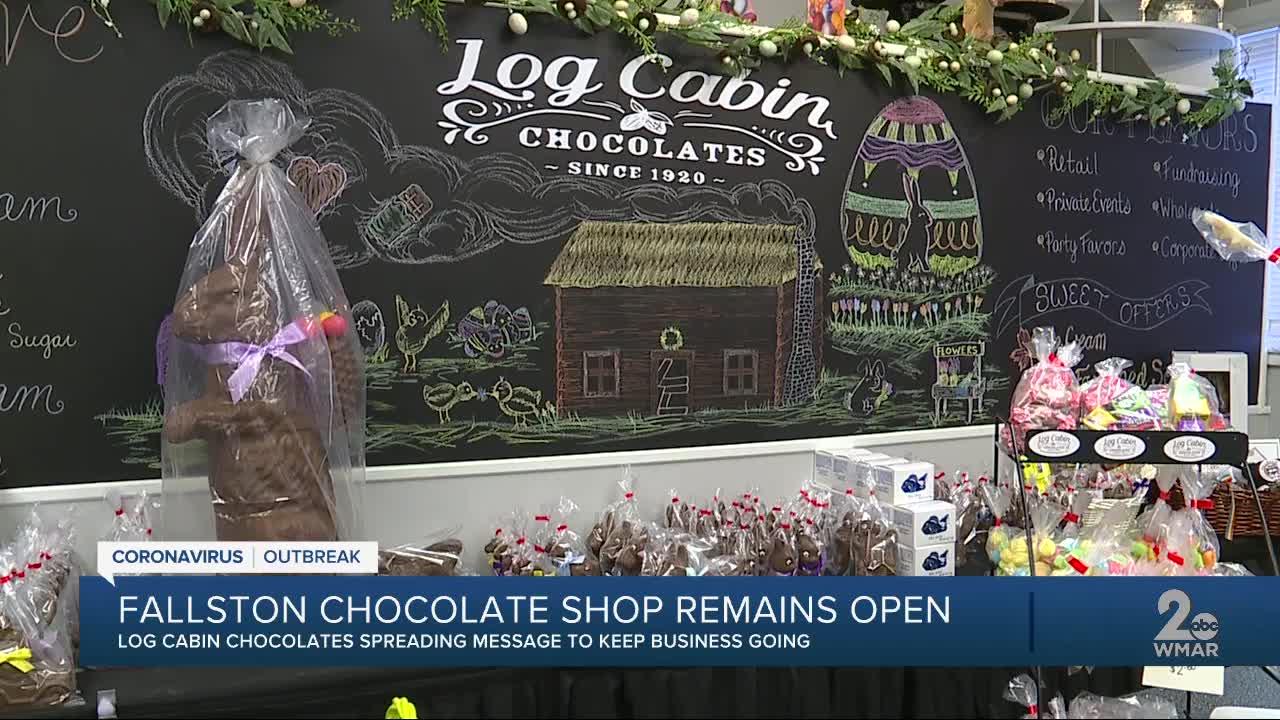 Fallston chocolate shop: We're still open