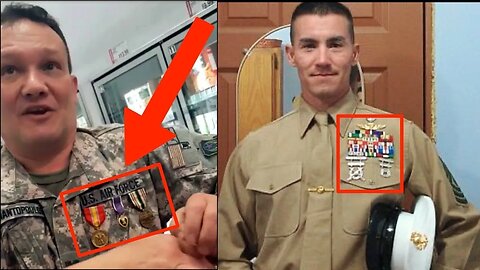 Stolen Valor - Marine POW and Airforce Hero (Marine Reacts)